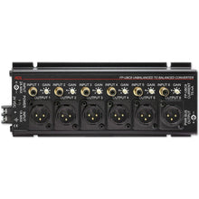 RDL FP-UBC6 6-Channel Unbalanced to Balanced Audio Converter
