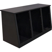 Sound Construction R16-3 SL Triple Bay Slanted Studio Rack (16 Space)