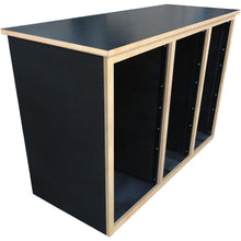 Sound Construction R20-3 ST Triple Bay Straight Studio Rack (20 Space)