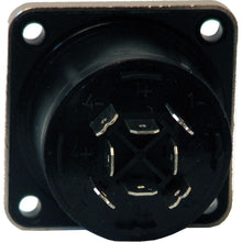 Neutrik NL8MPR Speakon 8-Pole Chassis Connector - Nickel Metal Square G-size Flange