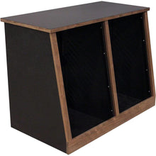 Sound Construction R16-2 SL Double Bay Slanted Studio Rack (16 Space)