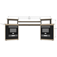 Sound Construction DS-RS/W Digistation Winged Home Studio Desk
