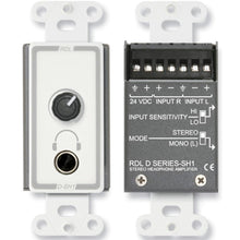RDL D-SH1 Stereo Headphone Amplifier - Decora panel with user level control