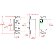 RDL DS-RC2M Remote Audio Mixing Control with Muting - Stainless