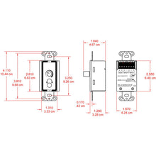 RDL D-SH1M Stereo Headphone Amplifier - Decora panel with user level control
