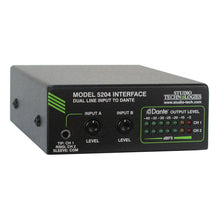 Studio Technologies Model 5204 Dual Line Input to Dante Interface