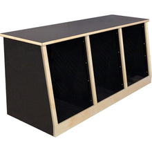 Sound Construction R14-3 SL Triple Bay Slanted Studio Rack (14 Space)