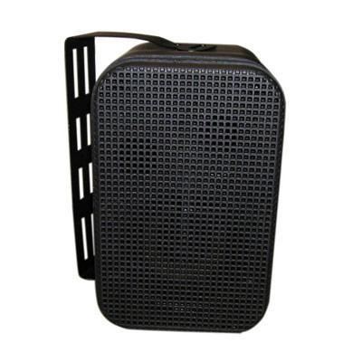 MG Electronics SB-100TBP Two Way Indoor/Outdoor Speaker in Black with 70V Transformer