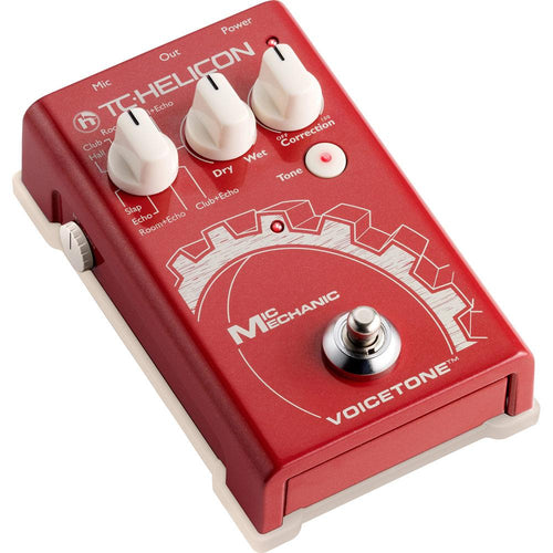 TC Helicon VoiceTone Mic Mechanic Vocal Effect Pedal