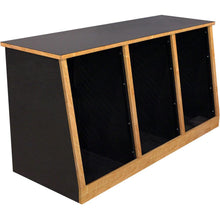 Sound Construction R16-3 SL Triple Bay Slanted Studio Rack (16 Space)