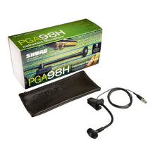 Shure PGA98H-TQG Cardoid Condenser Gooseneck Instrument Microphone (TA4F for Shure Wireless)