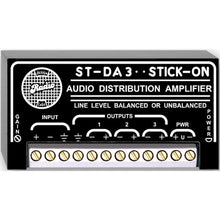 RDL ST-DA3 1X3 Portable Distribution Amplifier Electronic Transformer - Stick-On Design
