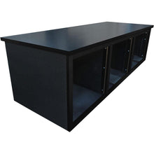 Sound Construction R10-3 ST Triple Bay Straight Studio Rack (10 Space)