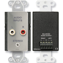 RDL DS-CIJ3DC Consumer Input Jacks � Stereo