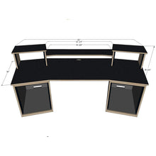 Sound Construction DS-RS/W Digistation Winged Home Studio Desk