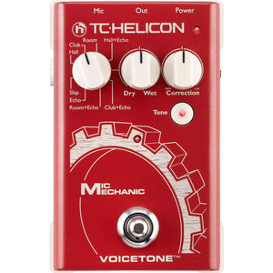 TC Helicon VoiceTone Mic Mechanic Vocal Effect Pedal