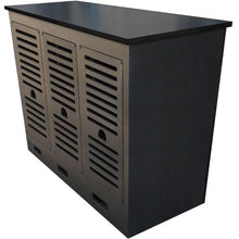 Sound Construction R22-3 ST Triple Bay Straight Studio Rack (22 Space)