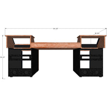 Sound Construction SSLM S1-2-1ISO Straight Studio Desk for SSL Matrix Console