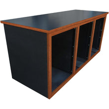 Sound Construction R14-3 ST Triple Bay Straight Studio Rack (14 Space)