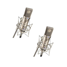 Neumann U 87Ai Matched Stereo Pair Condenser Microphones (Nickel)