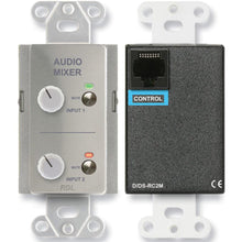 RDL DS-RC2M Remote Audio Mixing Control with Muting - Stainless