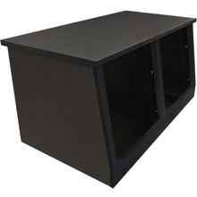 Sound Construction R10-2 SL Double Bay Slanted Studio Rack (10 Space)