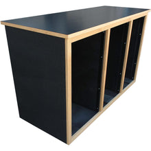 Sound Construction R18-3 ST Triple Bay Straight Studio Rack (18 Space)