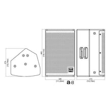 VUE Audiotechnik a-8 Compact Full Range System - Single Speaker