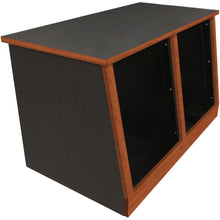 Sound Construction R12-2 SL Double Bay Slanted Studio Rack (12 Space)