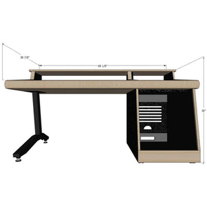 Sound Construction GSR24S-1-1 Straight Studio Desk for Allen and Heath GS-R24