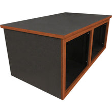 Sound Construction R10-2 ST Double Bay Straight Studio Rack (10 Space)
