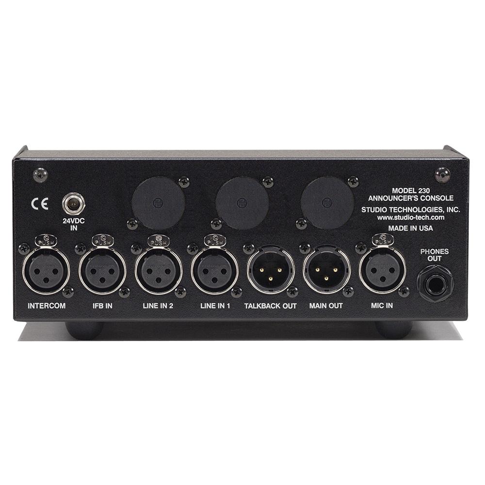 Studio Tech Operating Console Studio Technologies Model 230 Announcer's Console – collection-import ...