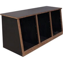 Sound Construction R14-3 SL Triple Bay Slanted Studio Rack (14 Space)