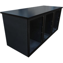 Sound Construction R14-3 ST Triple Bay Straight Studio Rack (14 Space)
