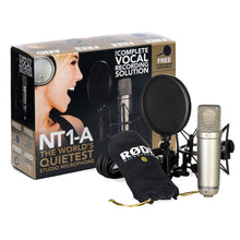 Rode NT1-A Large Diaphragm Condenser Microphone (Complete Recording Package)