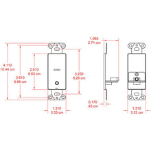 RDL DS-MJPT Mini-Jack Pass-Through Plate - Stainless
