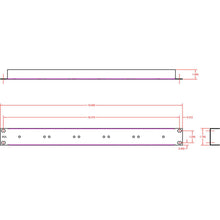 RDL TX-RA5 TX Series Racking System - 5 Modules 1RU