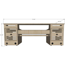 Sound Construction SSL AWS 1-2 Straight Studio Desk for SSL AWS Console