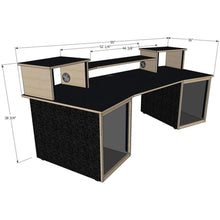 Sound Construction DS-RS/W Digistation Winged Home Studio Desk