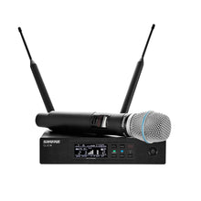 Shure QLXD24/B87A Handheld Wireless System (H50 Band - 534-598 MHz)