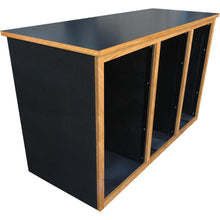 Sound Construction R18-3 ST Triple Bay Straight Studio Rack (18 Space)