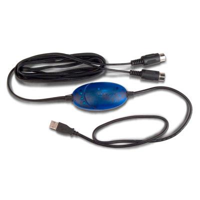 M-Audio USB Uno 1-In/1-Out USB Bus-Powered MIDI Interface