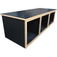 Sound Construction R10-3 ST Triple Bay Straight Studio Rack (10 Space)