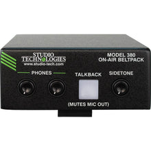 Studio Technologies Model 380 On-Air IFB Beltpack with Dante