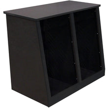 Sound Construction R18-2 SL Double Bay Slanted Studio Rack (18 Space)