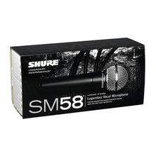 Shure SM58-LC Cardioid Dynamic Handheld Vocal Microphone