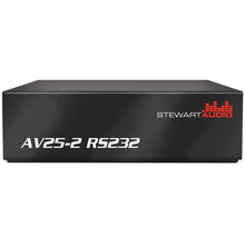 Stewart Audio AV25-2 RS232 2-Channel Subcompact Amplifier with RS232 Control - 25W x 2 @ 8 Ohms