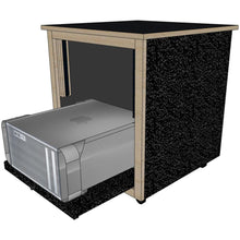 Sound Construction MPR-6 Studio Rack with Sliding Mac Pro Tray