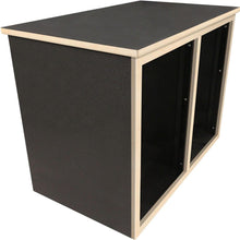 Sound Construction R16-2 ST Double Bay Straight Studio Rack (16 Space)